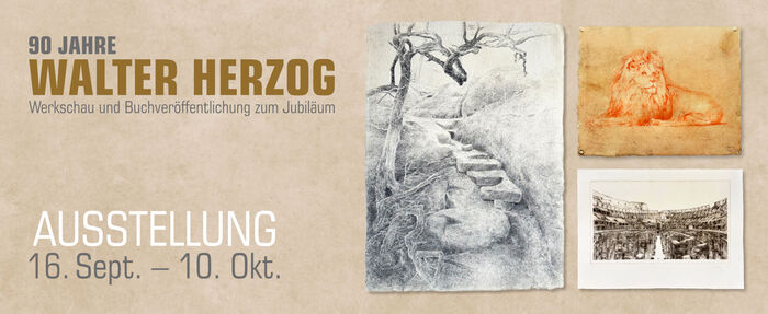 90 Jahre Walter Herzog – Werkschau und Buchveröffentlichung zum Jubiläum 90 Jahre Walter Herzog – Werkschau und Buchveröffentlichung zum Jubiläum