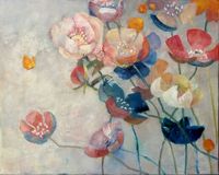Blütendämmerung, Öl/Leinwand, 40 x50 cm…