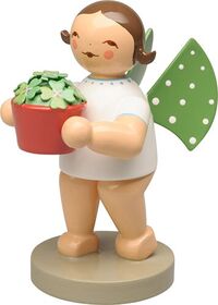 Engel mit Glücksklee&hellip;