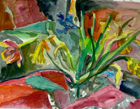 Heinz Tetzner - Blumen - Aquarell…