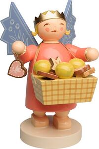 Kronenengel, gross, mit Korb, rechteckig&hellip;