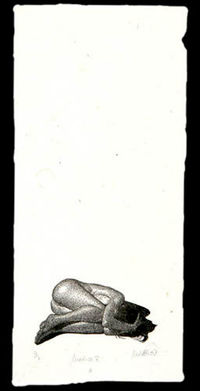 Medusa V, Holzschnitt 2007, (ca. 50 x 23 cm)…