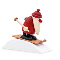 Miniaturset 8 | Weihnachtsmann auf Ski mit Hügel&hellip;
