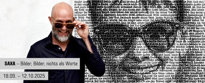 SAXA - Bilder, Bilder - Nichts als Worte