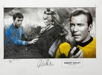 Star Trek - PREGNANCY ALERT - Zeichnung auf Papier&hellip;
