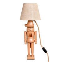 Tischlampe Ocker und Naturleinen&hellip;
