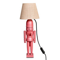 Tischlampe Pink und Naturleinen&hellip;