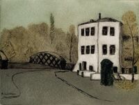 Weißes Haus an der Brücke | HG-2026-04-18&hellip;