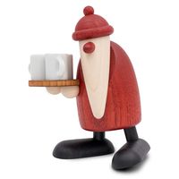 Weihnachtsmann als Glühweinkellner&hellip;